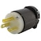 Ac Works Straight Blade Plug, 6-20P, 20 A, 250V AC, 2 Pole, Screw Terminals, Grounded AS620P - alternate 1
